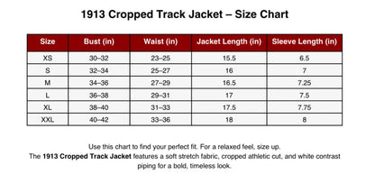 1913 Cropped Track Jacket