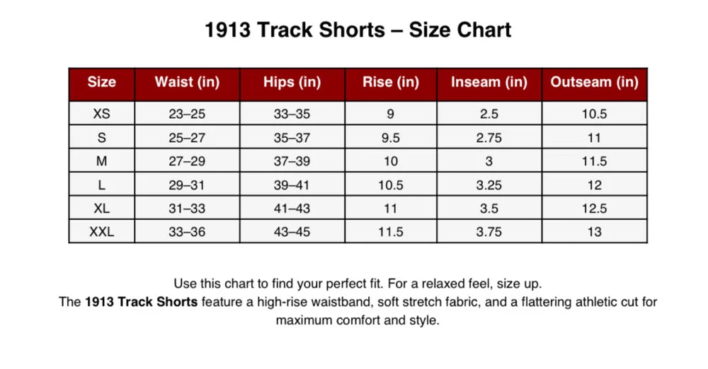 1913 Track Shorts