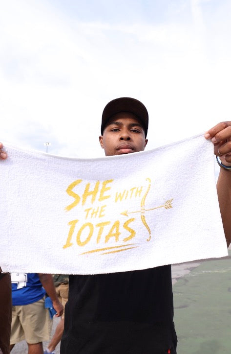 She With The Iotas Towel