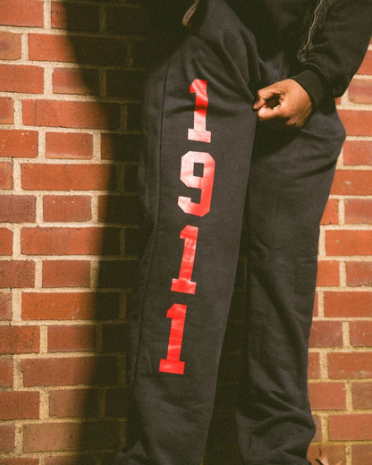 Black 1911 Sweatpants
