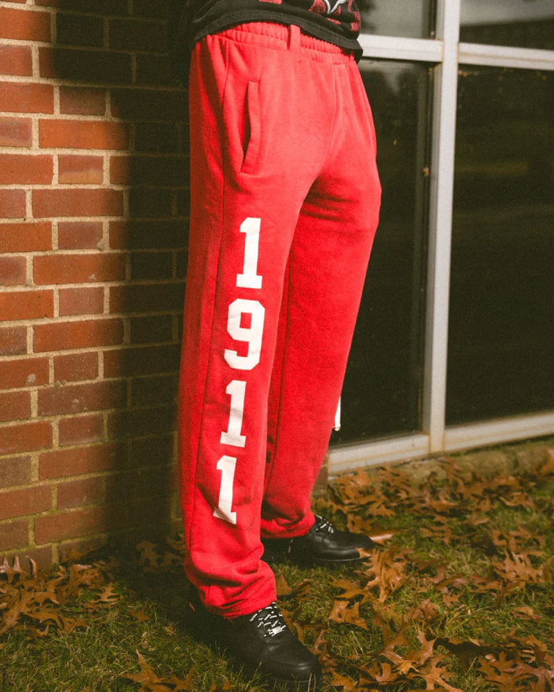 Red 1911 Sweatpants
