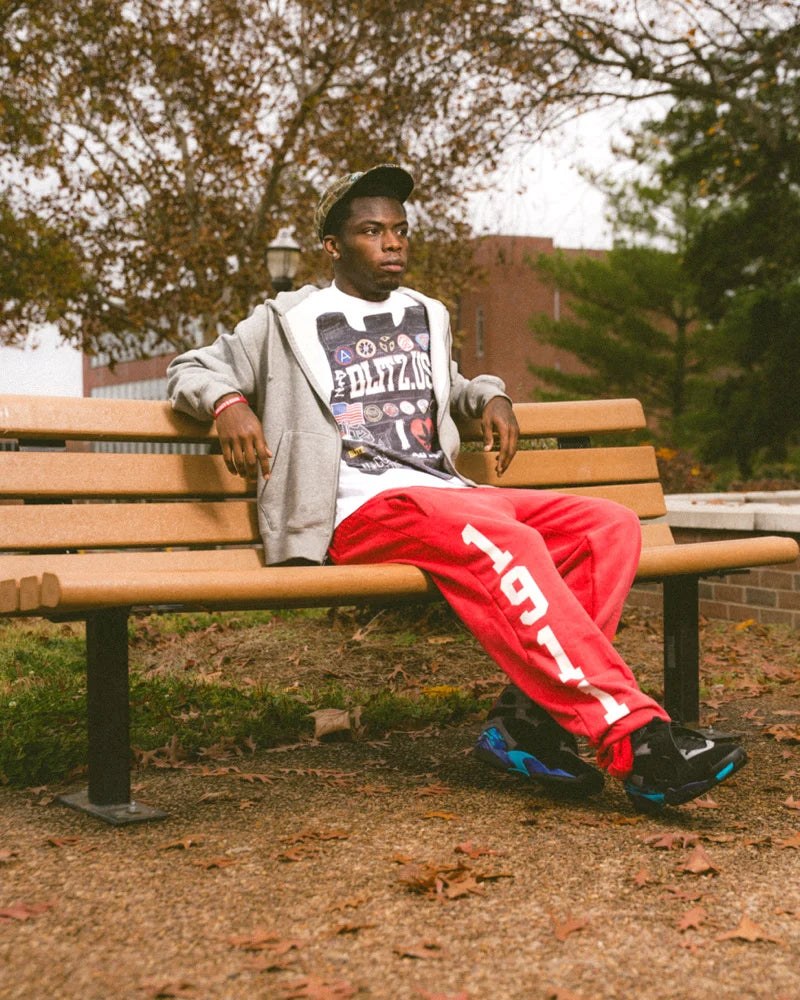 Red 1911 Sweatpants